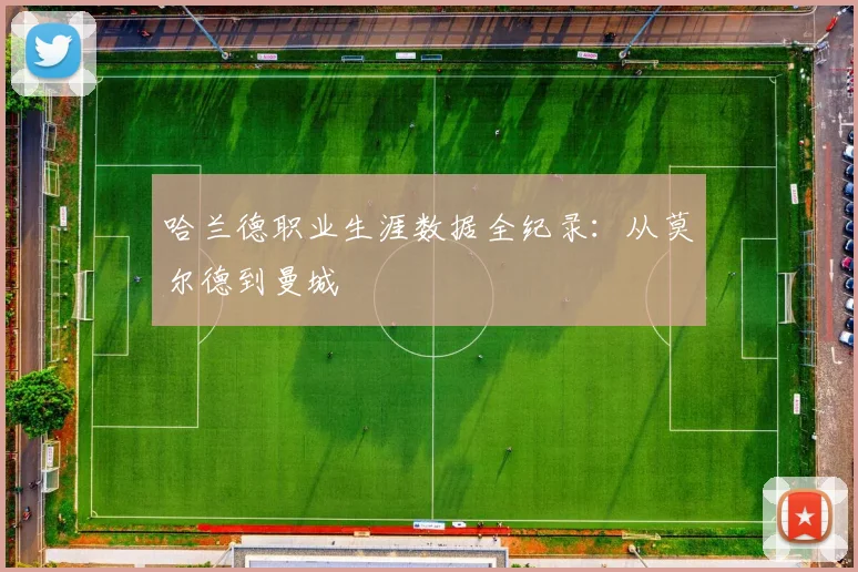 哈兰德职业生涯数据全纪录:从莫尔德到曼城